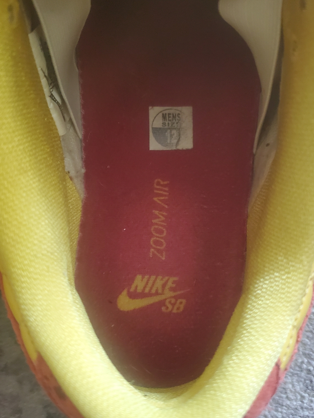 Nike Dunk Low SB Crawfish Sneakers Mens Size 12 - Picture 5 of 7